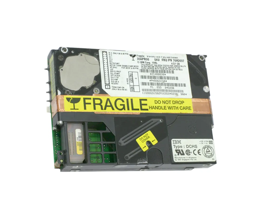 DCHS-04U - IBM 4GB 7200RPM Ultra Wide SCSI 3.5-inch Hard Drive
