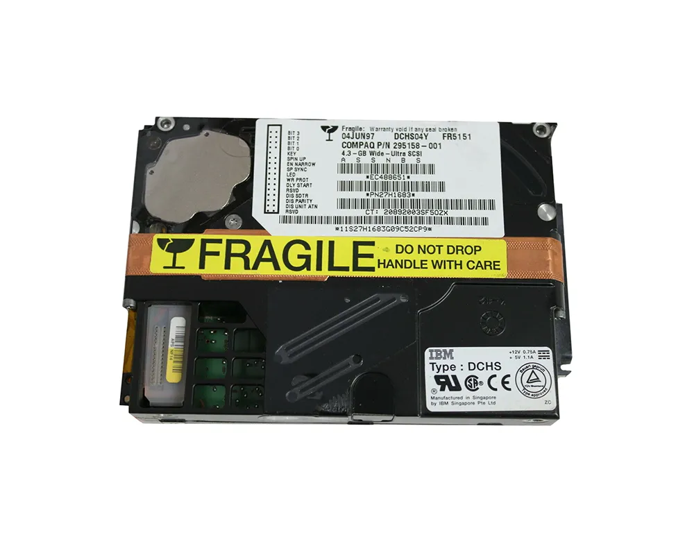 DCHS-04Y - IBM 4GB 7200RPM Ultra Wide SCSI 3.5-inch Hard Drive