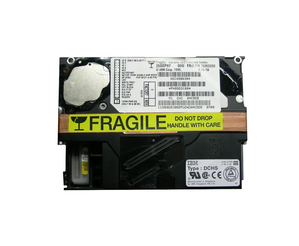 DCHS-09U - IBM 9GB 7200RPM Ultra Wide SCSI 3.5-inch Hard Drive