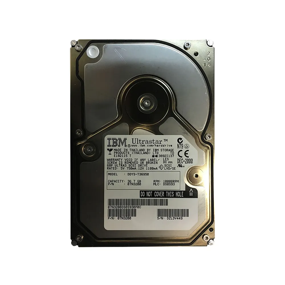 DDYS-T36950 - IBM 36GB 10000RPM 80-Pin Ultra-160 Hot Pluggable Hard D…