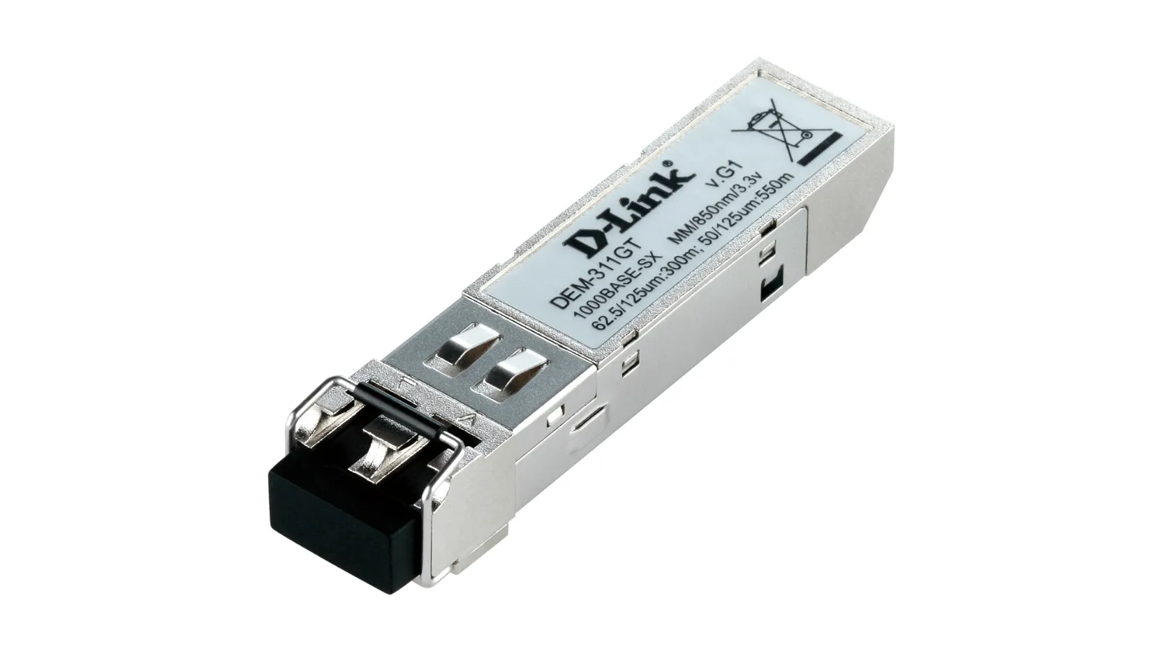 DEM-311GT - D-Link 1000Base-SX 850nm 550m Multi-Mode SFP mini-GBIC Tr…