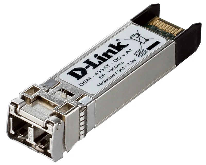 DEM-433XT-DD - D-Link 10Gbps 10GBase-ER Single-mode Fiber 40km 1550nm…