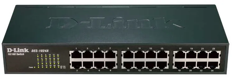DES-1024A - D-Link Ethernet Switch 24 Ports 10/100Base-TX 24 x Networ…