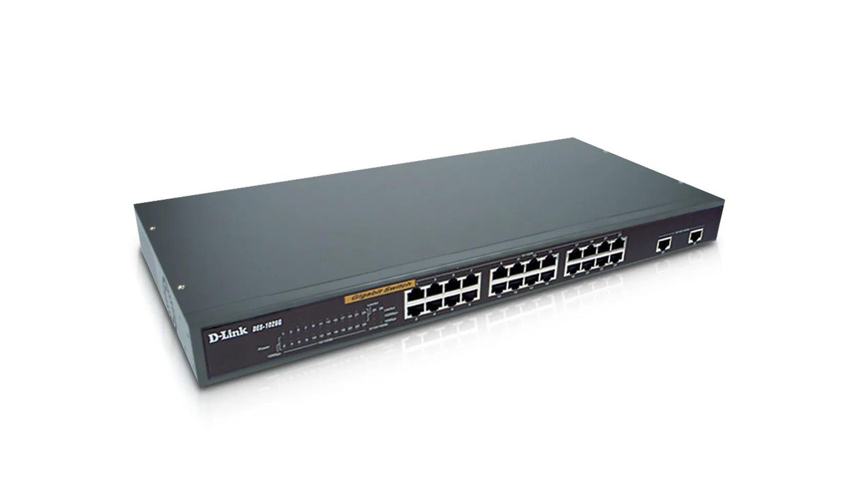 DES-1026G - D-Link 24-Port 10/100 + 2 Gigabit 1000Base-TX Switch (Ref…