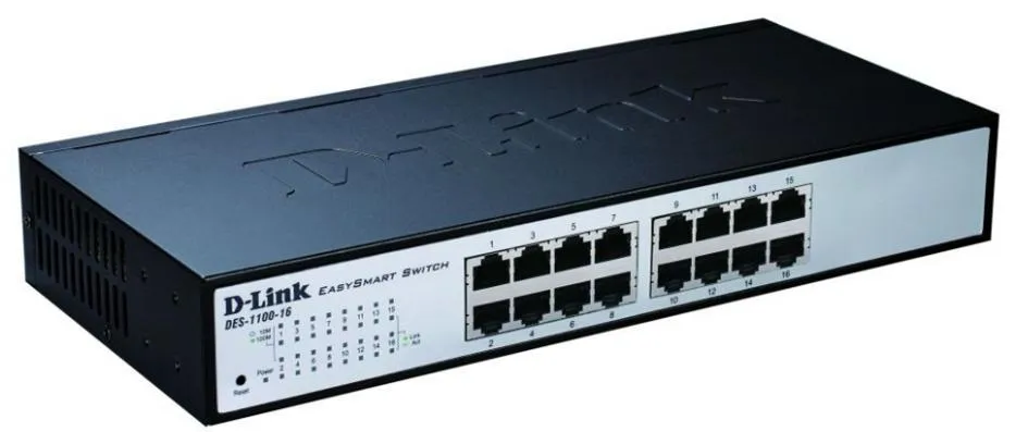 DES-1100-16 - D-Link 16-Ports EasySmart Network Ethernet Switch