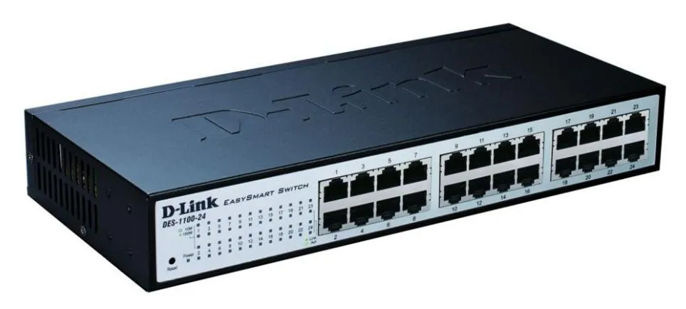 DES-1100-24 - D-Link 24-Port EasySmart Network Ethernet Switch (Refur…