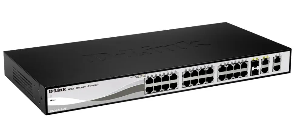 DES-1210-28 - D-Link 254W 24-Port 10/100/1000Base-TX 254W Managed Fas…