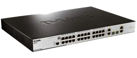 DES-3200-28P - D-Link xStack 28-Ports PoE Managed Fast Ethernet Switc…
