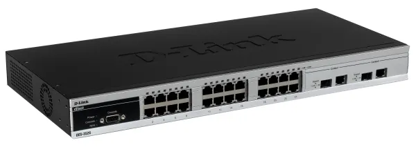 DES-3526 - D-Link 24-Port 10/100Mbps Stackable Layer 2 Managed Switch…