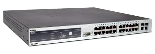 DES-3828P - D-Link 24-Port 10/100 Stackable 4-Gigabit Ports + 2cmb Sf…