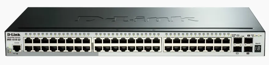 DGS-1510-52 - D-Link 38.4W 52-Port 10/100/1000Base-T Layer-3 Managed …
