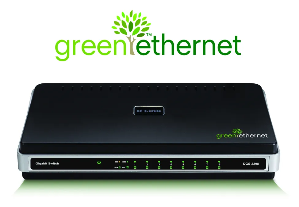 DGS-2208 - D-Link 8-Ports 10/100/1000 Desktop Gigabit Ethernet Switch