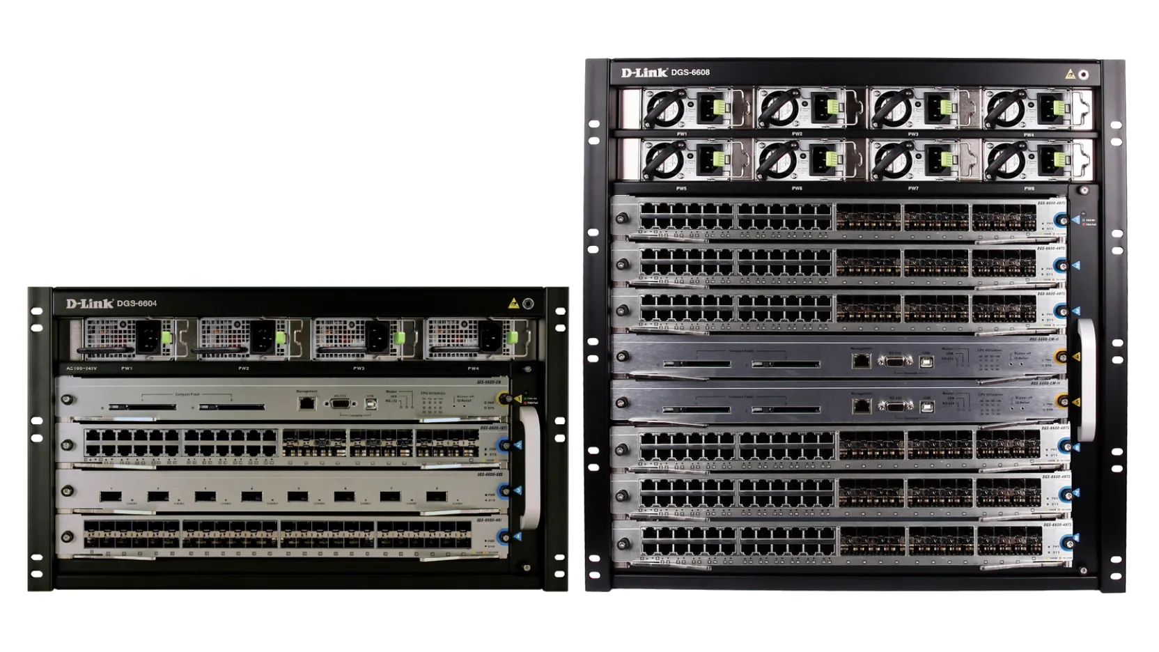 DGS-6608-SK - D-Link 48-Port 8-Slot 10/100/1000Base-T Layer-3 Managed…