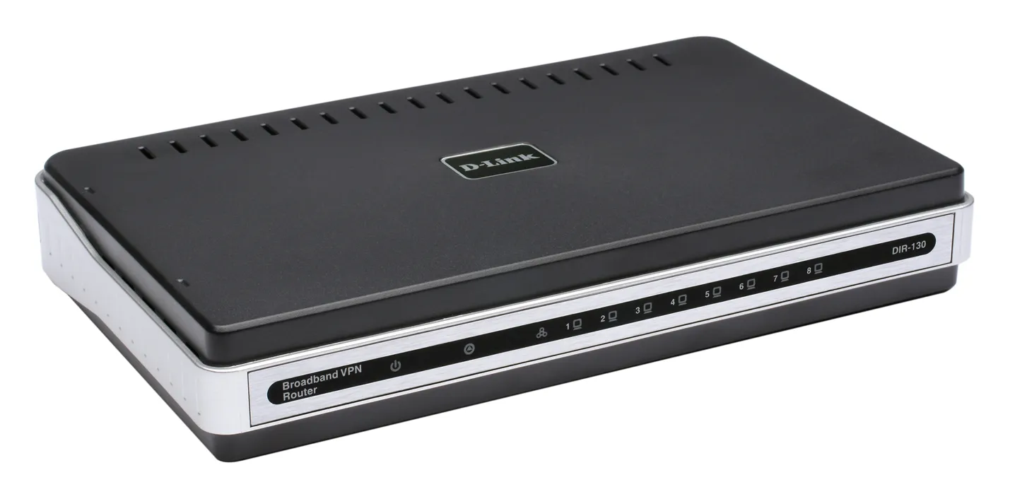 DIR-130 - D-Link Ethernet VPN Router 8-Port 10/100 Ethernet Switch (R…