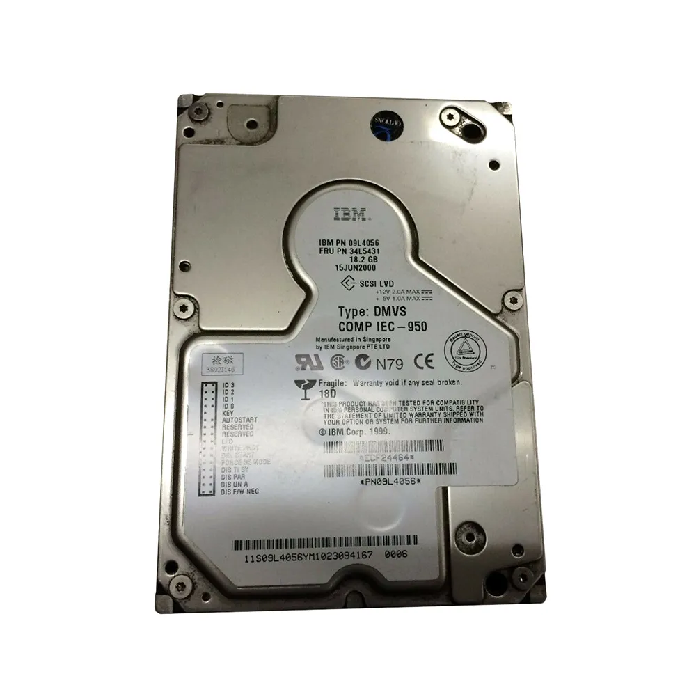 DMVS-18M - IBM 18GB 10000RPM Ultra 160 SCSI 3.5-inch Hard Drive
