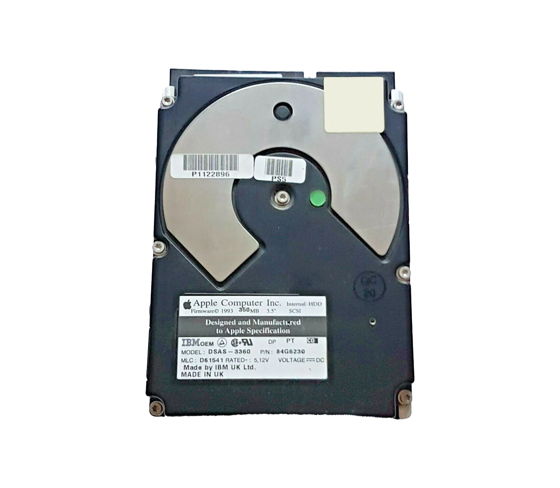 DSAS-3360 - IBM / Deskstar 360MB 4500RPM SCSI 50-Pin 96KB Cache 3.5-i…