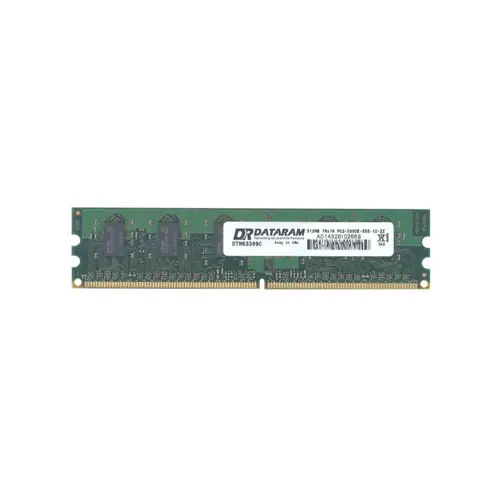 DTM63389C - Dataram 512MB DDR2-667MHz PC2-5300 ECC Unbuffered CL5 240…