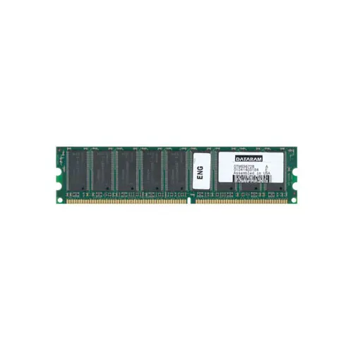 DTM63672B - Dataram 512MB DDR-400MHz PC3200 ECC Unbuffered CL3 184-Pi…