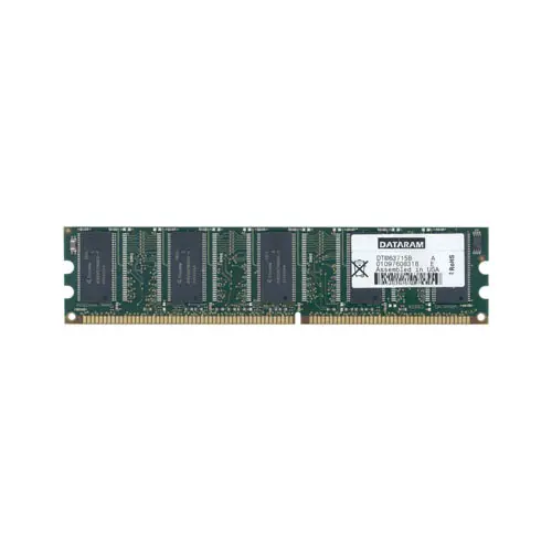 DTM63715B - Dataram 512MB DDR-400MHz PC3200 ECC Unbuffered CL3 184-Pi…