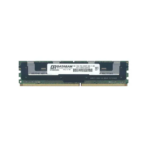 DTM65526C - Dataram 1GB DDR2-667MHz PC2-5300 ECC Fully Buffered CL5 2…