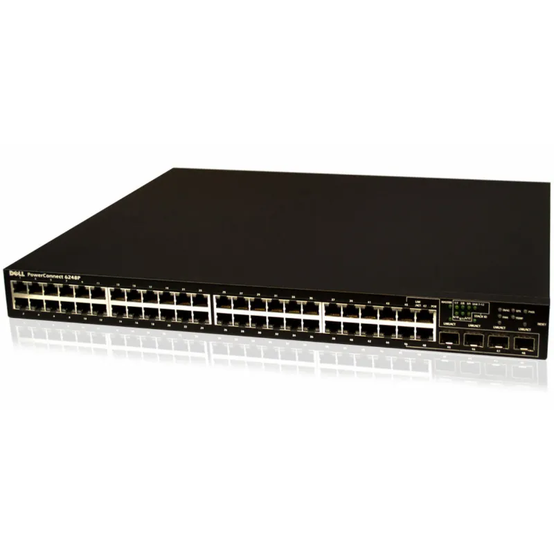 DX850 - Dell PowerConnect 6248P 48-Ports PoE Managed Layer-3 10/100/1…