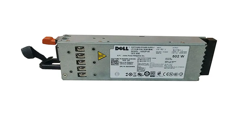 DXWMN - Dell 502-Watts Power Supply for PowerEdge R610