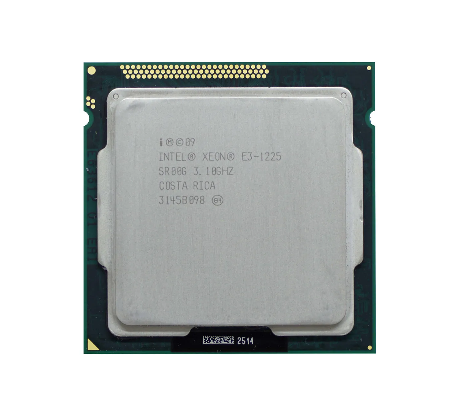 E3-1225 Intel Xeon E3-1225 Quad Core 3.10GHz 5.00GT/s DMI 6MB L3 Cach…