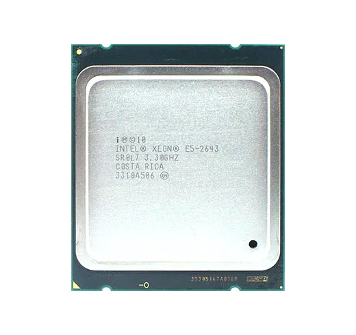 E5-2643 Intel Xeon E5-2643 Quad Core 3.30GHz 8.00GT/s QPI 10MB Cache …