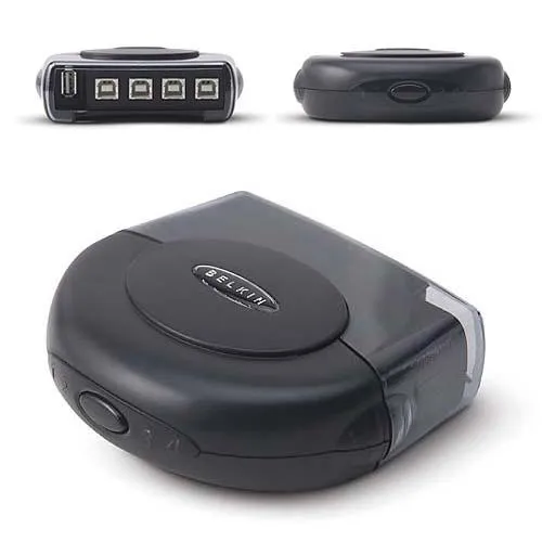 F1U200V - Belkin Usb Peripheral Switch 4port 4-Usbb 1-Usba Usb 2.0 Pc…