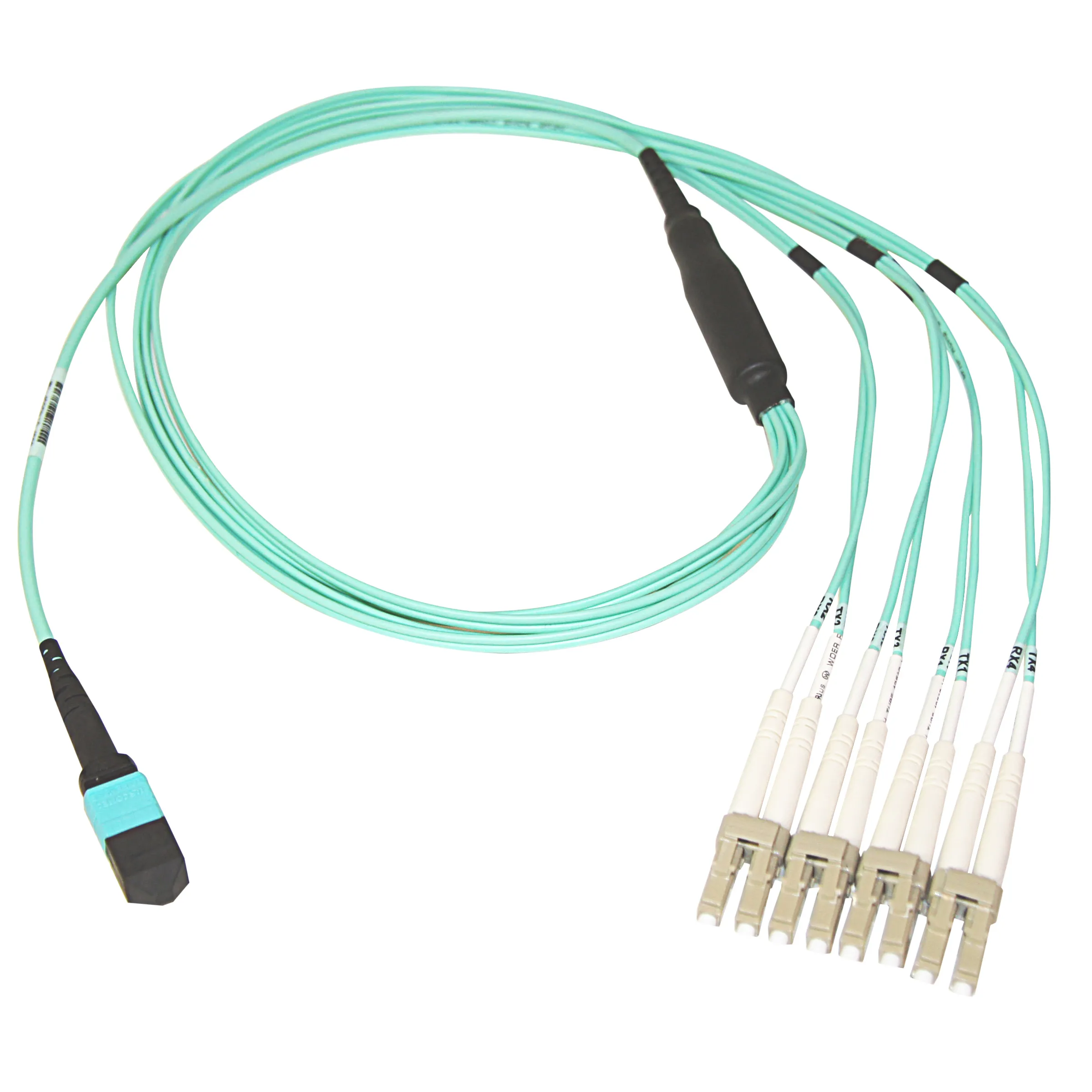 F2CF005-1M - Belkin Mtp To Lc Fiber Optic Cable Mtp/4x Lc 50/125 Om3 …