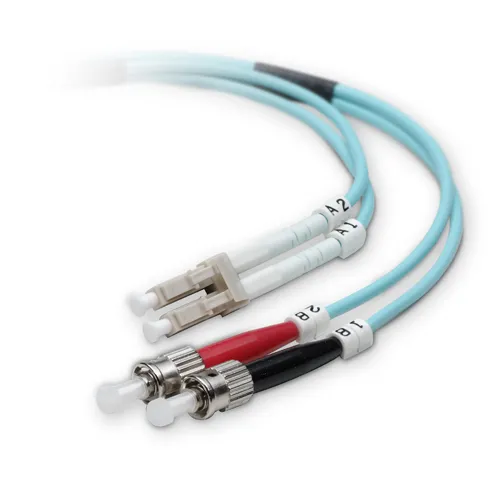 F2F402L0-20M-G - Belkin Cable Fiber Lc/St 20m Lo Mmd Aqua 10gb 50/125