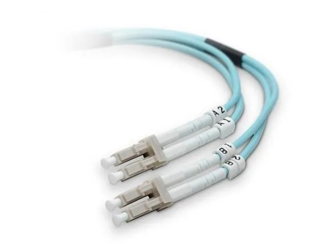 F2F402LL-10M-G - Belkin 10 Gig Aqua Patch Cable LC Multimode (Male) L…