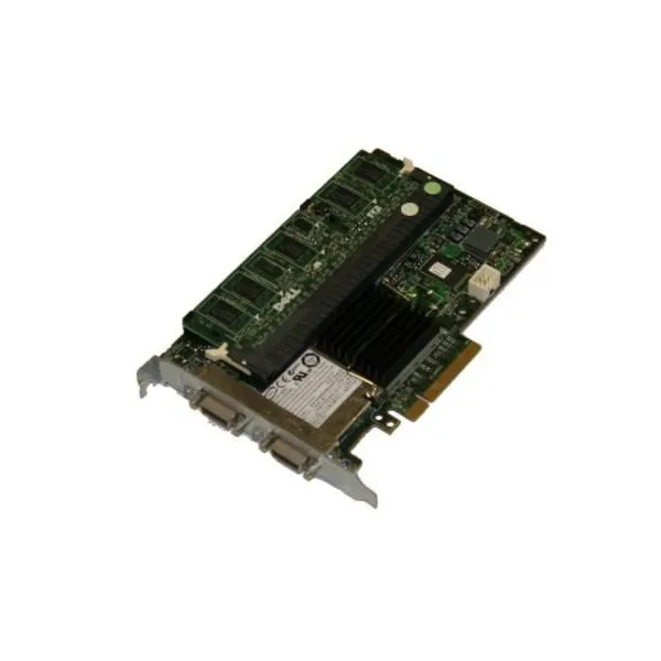 F989F - Dell PERC 6/E Dual Channel PCI-Express SAS RAID Controller wi…