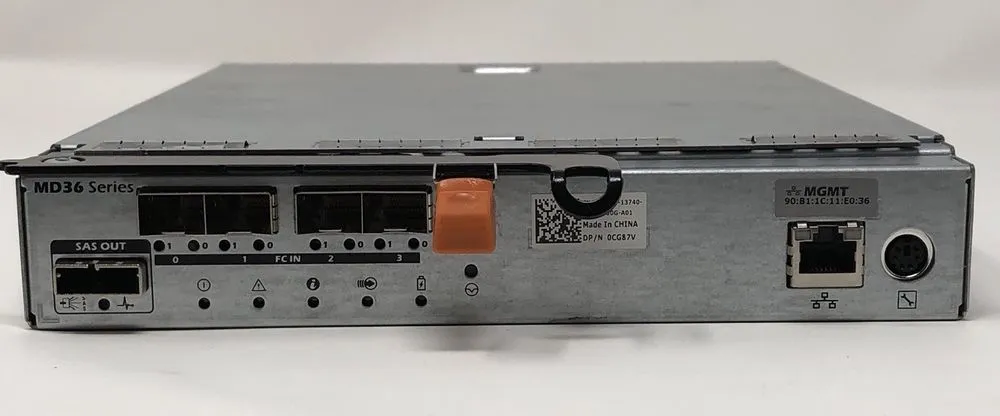 FHF8M - Dell Fibre Channel 8Gb/s RAID Controller with 4GB Cache for P…