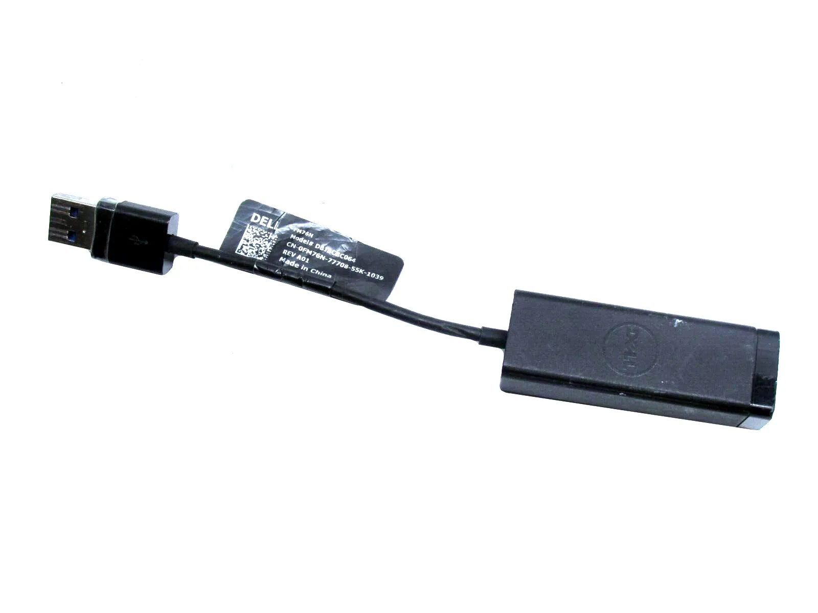 FM76N - Dell USB 3.0 to RJ-45 Network Adapter Cable