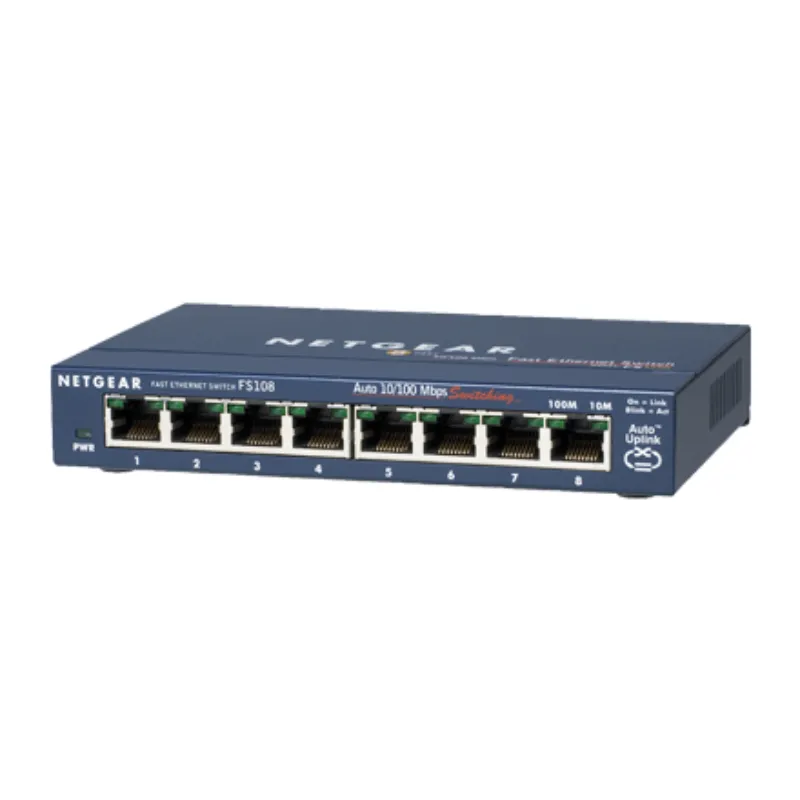 FS108 - NetGear ProSafe 8-Ports 10/100Mbps Ethernet Switch with Auto …