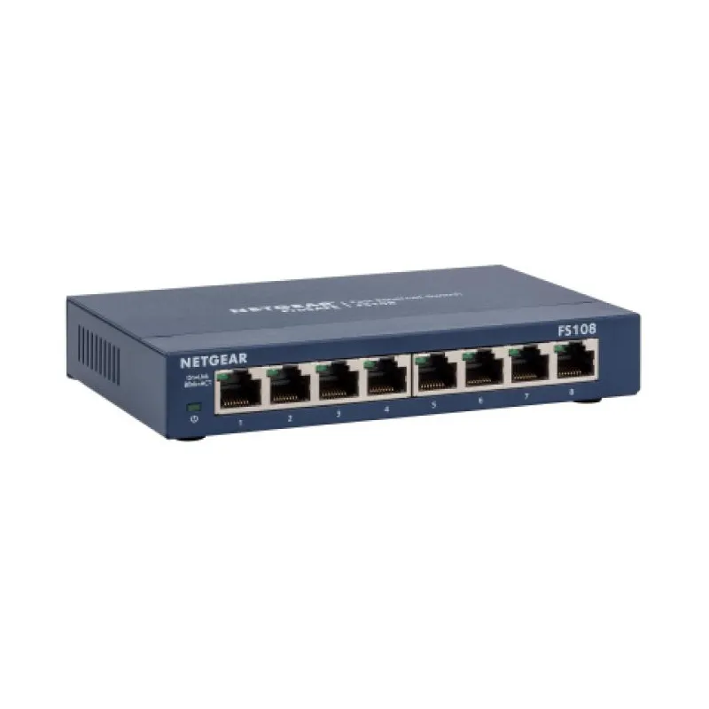 FS108NA - Netgear 8-Port 10/100Base-TX Fast Ethernet Switch