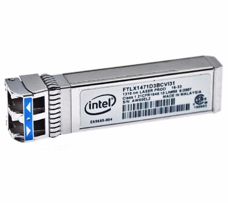 FTLX1471D3BCVI31 - Intel 10GBase-LR 1000Base-LX 1310nm SFP Transceive…