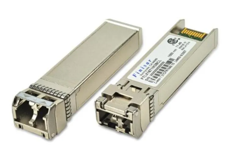 FTLX1871M3BCL - Finisar 10Gb/s 10GBase-ZR Single-Mode 80km 1550nm Dup…