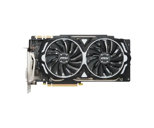 G1080TAR11C - MSI Nvidia GTX 1080 Ti ARMOR 11G OC 11GB GDDR5X 352-Bit…
