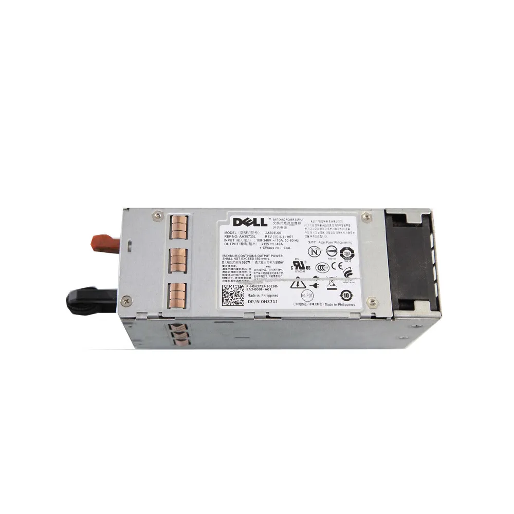 G686J - Dell 580-Watts Switching Redundant Power Supply for PowerEdge…