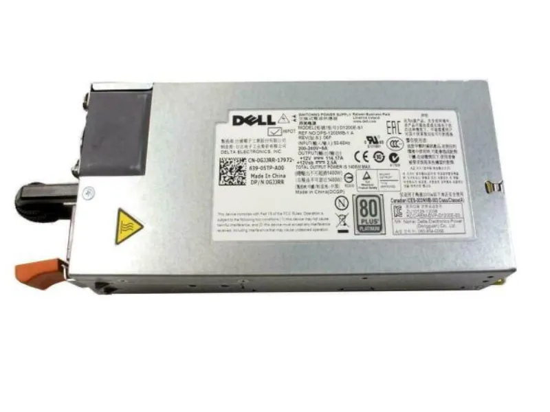 GJJRR - Dell 1400-Watts 80-Puls Hot-Plug Power Supply for PowerEdge C…
