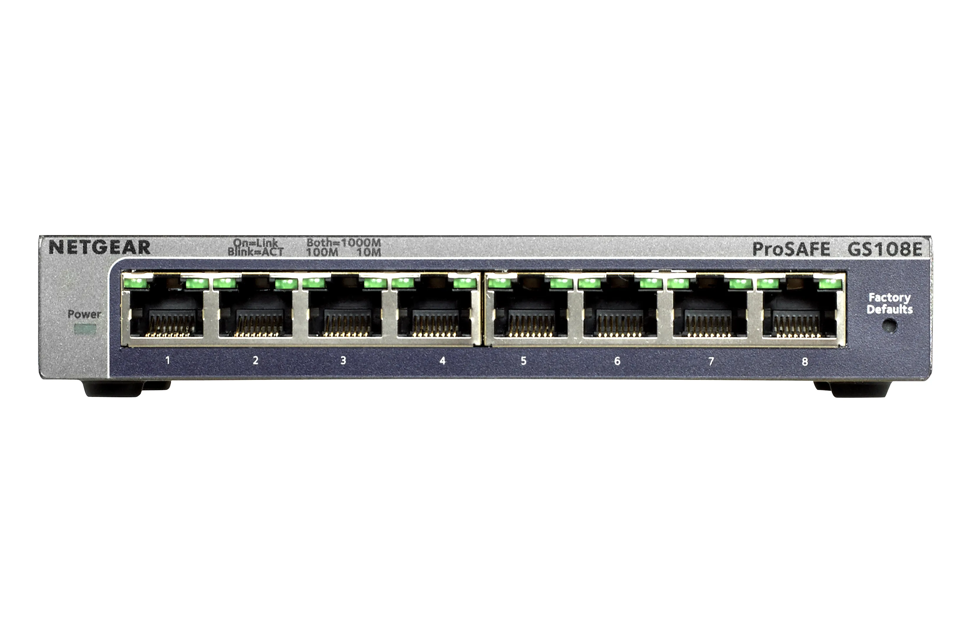 GS108E-300NAS - Netgear 8-Port 10/100/1000Base-T Unmanaged Gigabit Et…