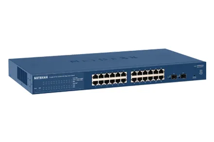GS724T-400NAS - Netgear 24-Port 10/100/1000Base-T Layer-3 Managed Gig…