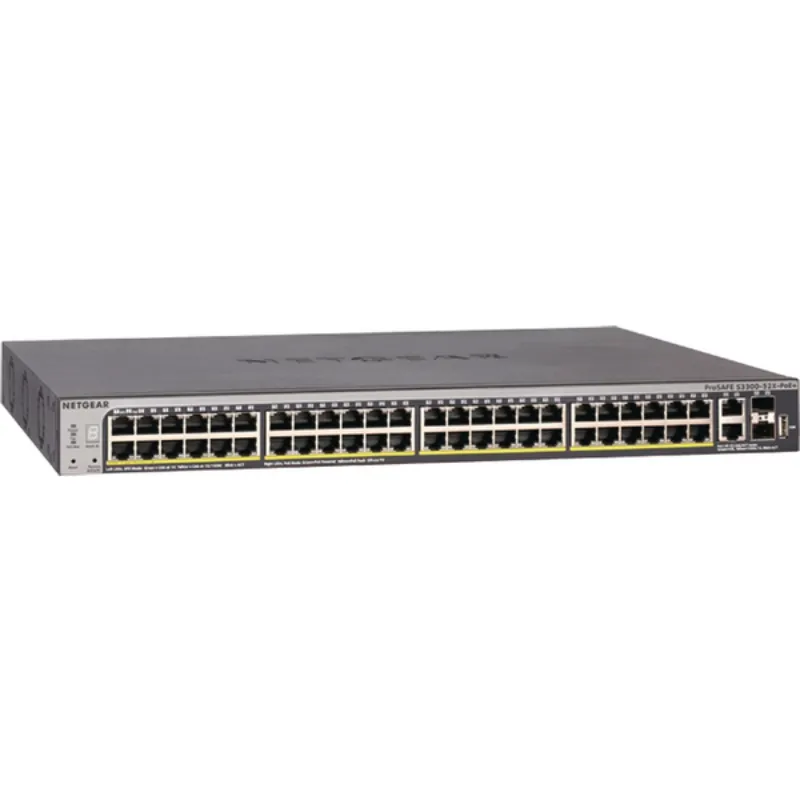 S3300-52X (GS752TX-100AJS) 【48x1G+4x10G】 GS752TX-100AJS | Netgear PROSAFE S3300-52X (48-PORT GIGABIT