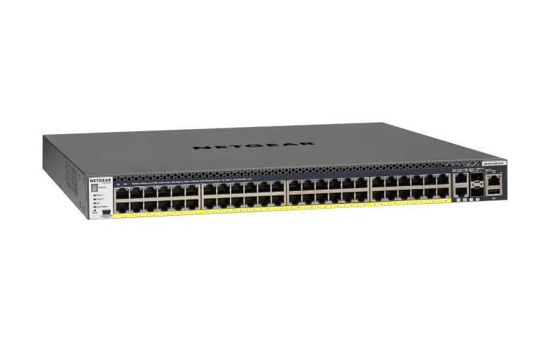 ルーター・ネットワーク機器 NETGEAR ProSAFE S3300-52X GSM4352PS - Netgear Prosafe M4300-52G-PoE+ 48-Ports PoE+ GE Switch
