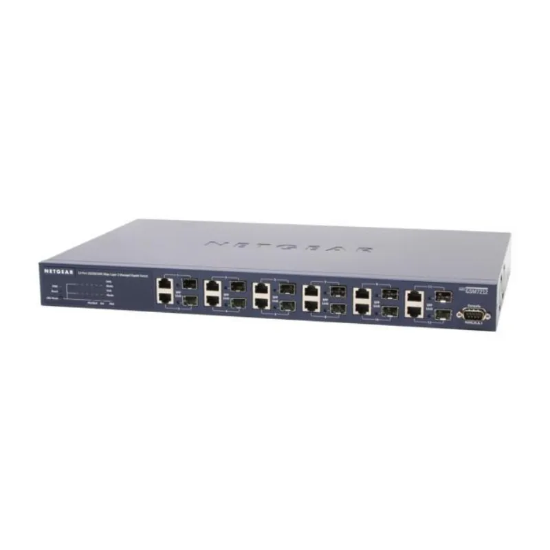 GSM7212 - NetGear ProSafe 12-Ports 10/100/1000Mbps Layer 2 Managed Gi…