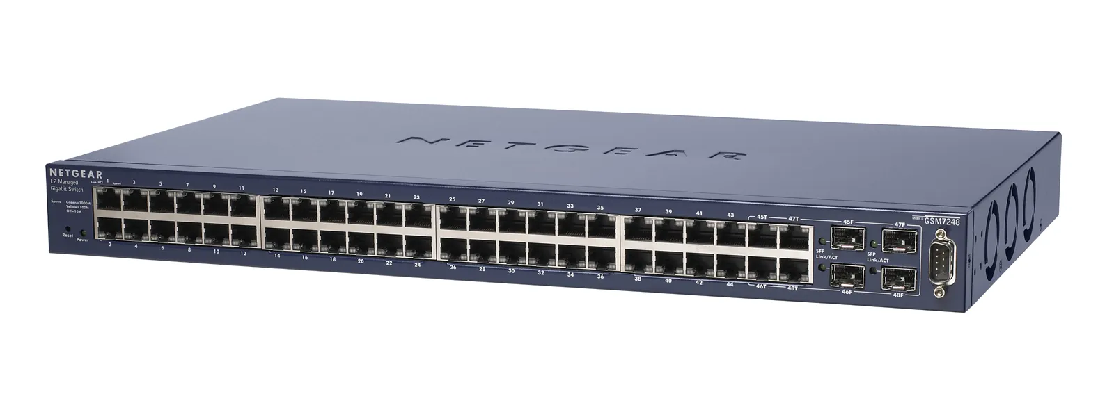 GSM7248-200NAS - Netgear 48-Port 10/100/1000Base-T Managed Gigabit Et…