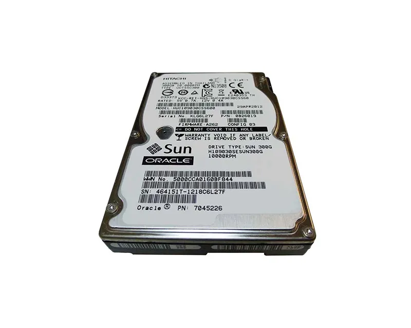 H109030SESUN300G Sun 300GB 10000RPM SAS 3GB/s Hot-Swappable 2.5-inch …