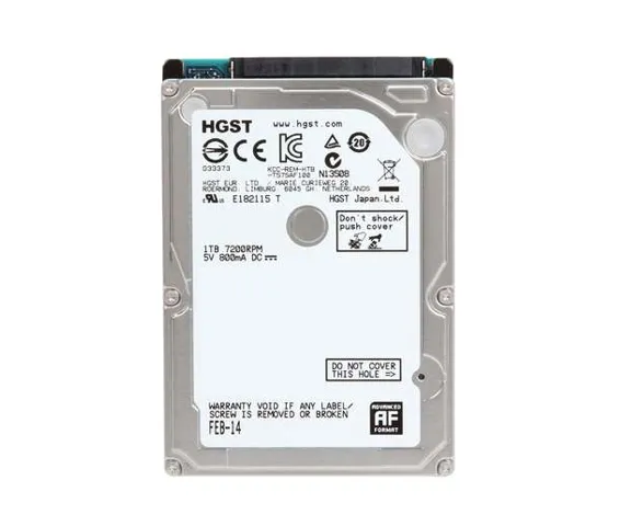 H2IK10003272SP - Hitachi TravelStar IDK 1TB 7200RPM 32MB Cache SATA 6…